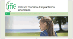 Desktop Screenshot of implant-ific.org